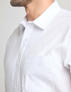 Camisa formal Gianfranco Dunna de algodón manga larga para hombre