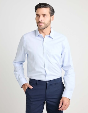 Camisa casual Gianfranco Dunna manga larga para hombre