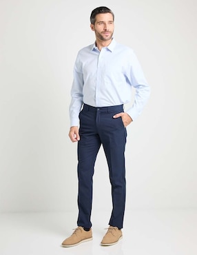 Camisa casual Gianfranco Dunna manga larga para hombre