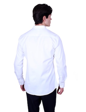Camisa de vestir Parllieni manga larga para hombre