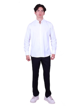 Camisa de vestir Parllieni manga larga para hombre
