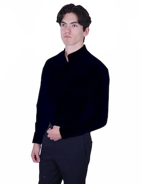 Camisa de vestir Parllieni manga larga para hombre