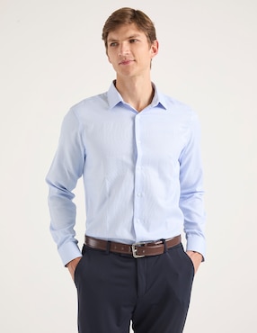 Set camisa casual Centempo de algodón manga larga para hombre