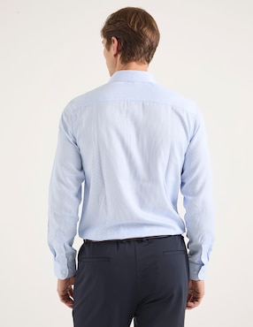 Set camisa casual Centempo de algodón manga larga para hombre