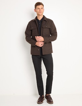 Pantalón de vestir slim Contempo para hombre