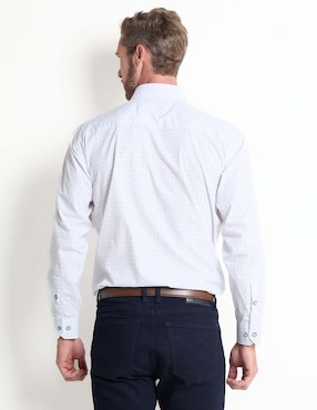 Camisa de vestir Pierre Cardin manga larga para hombre