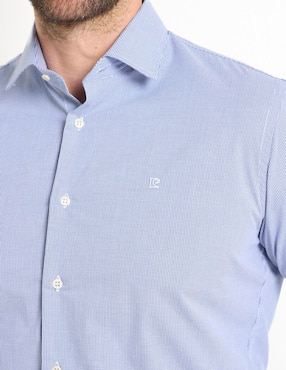 Camisa de vestir Pierre Cardin manga larga para hombre
