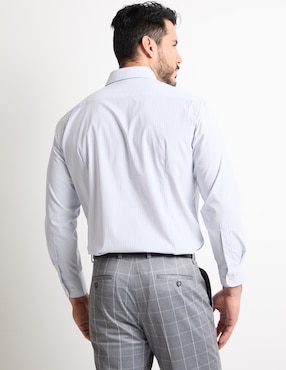 Camisa casual Pierre Cardin manga larga para hombre