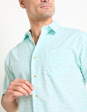 Camisa formal Gianfranco Dunna manga corta para hombre