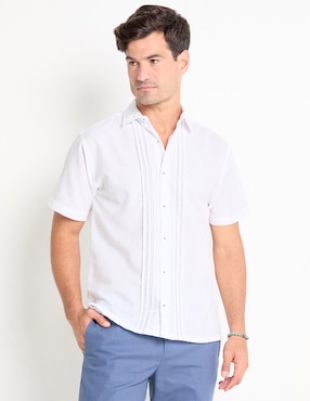 Guayabera manga corta Gianfranco Dunna para hombre
