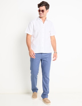 Guayabera manga corta Gianfranco Dunna para hombre
