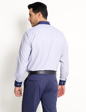 Camisa de vestir Parllieni manga larga para hombre