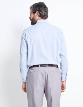 Camisa de vestir Parllieni manga larga para hombre
