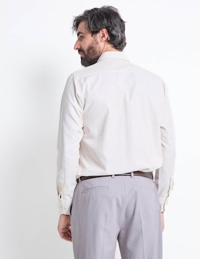 Camisa de vestir Parllieni manga larga para hombre