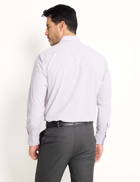 Camisa de vestir Parllieni manga larga para hombre
