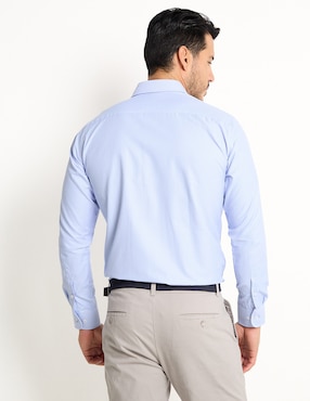 Camisa de vestir Parllieni manga larga para hombre
