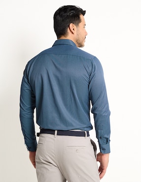 Camisa de vestir Parllieni manga larga para hombre