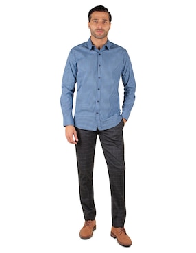 Pantalón de vestir slim Contempo para hombre