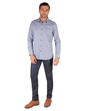 Pantalón de vestir slim Contempo para hombre