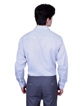 Camisa de vestir Parllieni manga larga para hombre