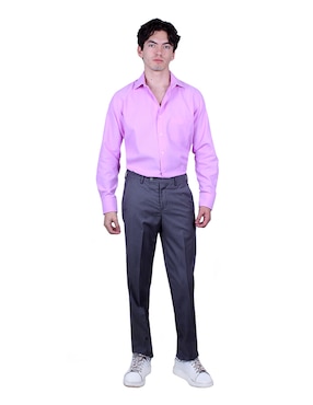 Camisa de vestir Parllieni manga larga para hombre