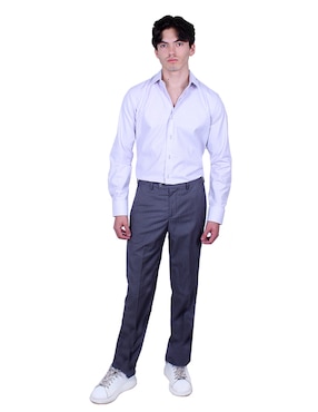 Camisa de vestir Parllieni manga larga para hombre