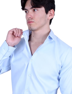 Camisa de vestir Parllieni manga larga para hombre
