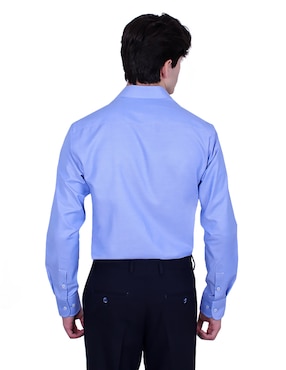 Camisa de vestir Parllieni manga larga para hombre