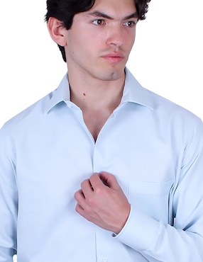 Camisa de vestir Parllieni manga larga para hombre