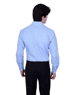 Camisa de vestir Parllieni manga larga para hombre