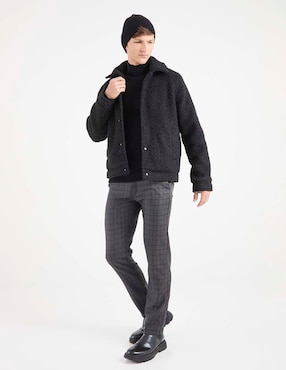 Pantalón de vestir slim Contempo para hombre