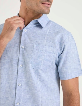 Camisa casual Gianfranco Dunna manga corta para hombre