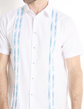 Guayabera manga corta Gianfranco Dunna para hombre