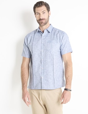 Guayabera manga corta Gianfranco Dunna para hombre