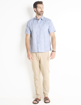 Guayabera manga corta Gianfranco Dunna para hombre