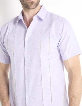 Guayabera manga corta Gianfranco Dunna para hombre
