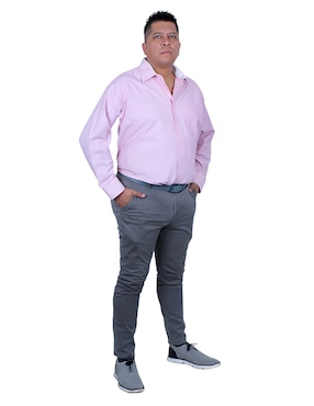 Camisa de vestir Parllieni manga larga para hombre