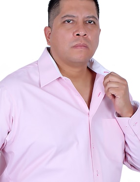 Camisa de vestir Parllieni manga larga para hombre