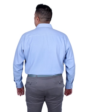 Camisa de vestir Parllieni manga larga para hombre