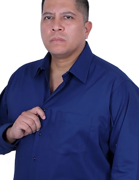 Camisa de vestir Parllieni manga larga para hombre