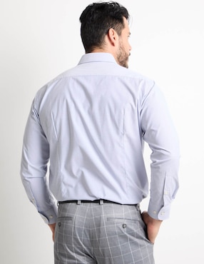 Camisa de vestir Pierre Cardin manga larga para hombre