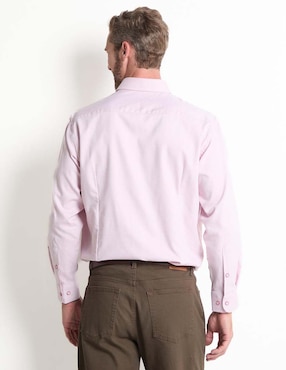 Camisa de vestir Pierre Cardin de algodon manga larga para hombre