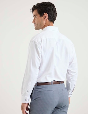 Camisa de vestir Pierre Cardin manga larga para hombre