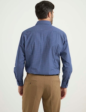 Camisa de vestir Pierre Cardin de algodón manga larga para hombre