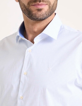 Camisa de vestir Pierre Cardin manga larga para hombre