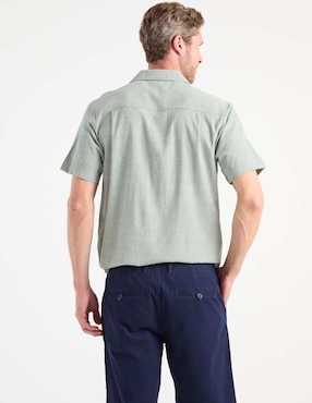 Camisa casual Gianfranco Dunna manga corta para hombre