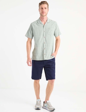 Camisa casual Gianfranco Dunna manga corta para hombre