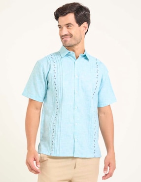 Guayabera manga corta Gianfranco Dunna para hombre