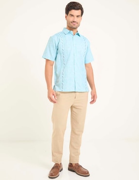 Guayabera manga corta Gianfranco Dunna para hombre