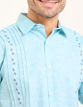 Guayabera manga corta Gianfranco Dunna para hombre